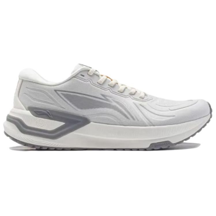 Li Ning YueYing 3.0 Износостойкие Дышащие Низкие Беговые Кроссовки Мужские Серый Белый ARHU003-1