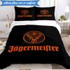 3PCS Jägermeister: The Spirit Of Tradition Bedding Set 2D Printing (Includes 1 Duvet Cover + 2 Pillowcases Coreless), Bedroom decor,Fan gift