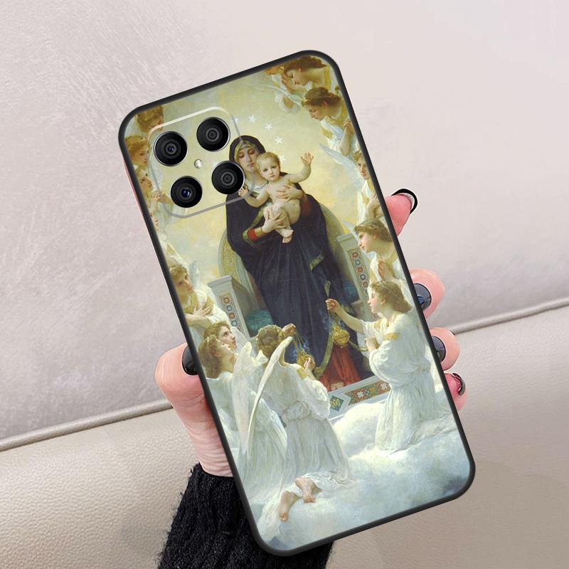 Богородица Надежда Религиозное Искусство В Честь Магия 8 7 5 6 Lite Чехол Для Honor 200 400 Pro X9d X9c X9b X9a X8c X8b 70 90 Win RT