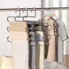 Стойка для брюк из нержавеющей стали, многослойная вешалка-органайзер, прочная несущая многофункциональная вешалка для брюк