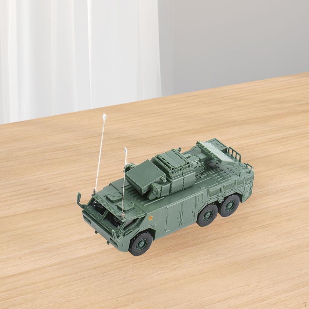 1/72 Armored Vehicle Building Kits 4D Assemble Transport Truck Toy for Collectibles
