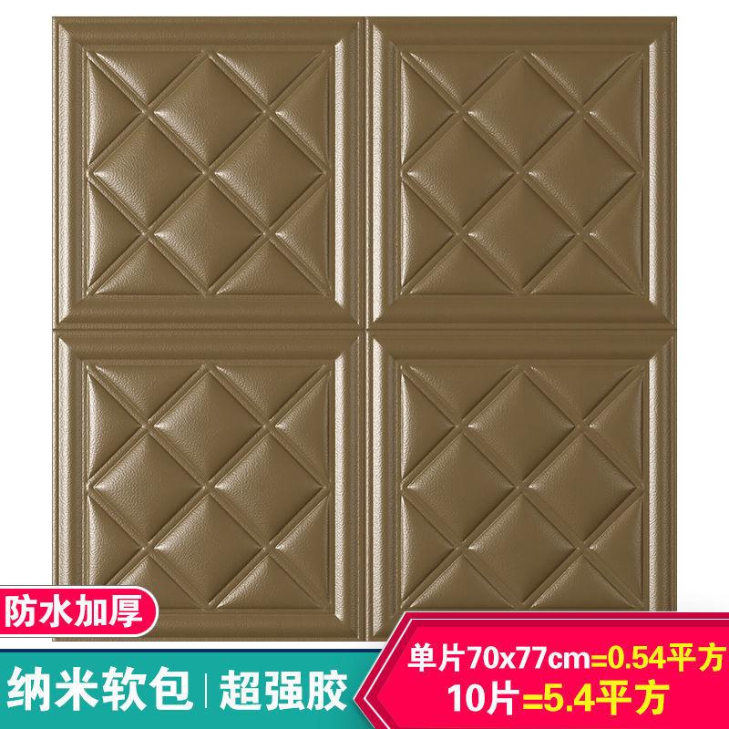 1 шт. 70x77 см 3D Плитка Кирпичная Стена Самоклеящиеся Водонепроницаемые Пенопанели Обои Гостиная Домашнее Украшение