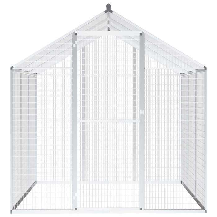 VidaXL Volière d'extérieur Aluminium 183 x 178 x 194 cm
