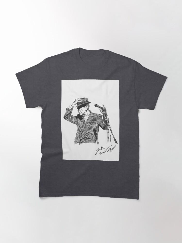 Leonard Cohen Leonard Cohen Original Hand Drawn Ink Print Classic T-Shirt