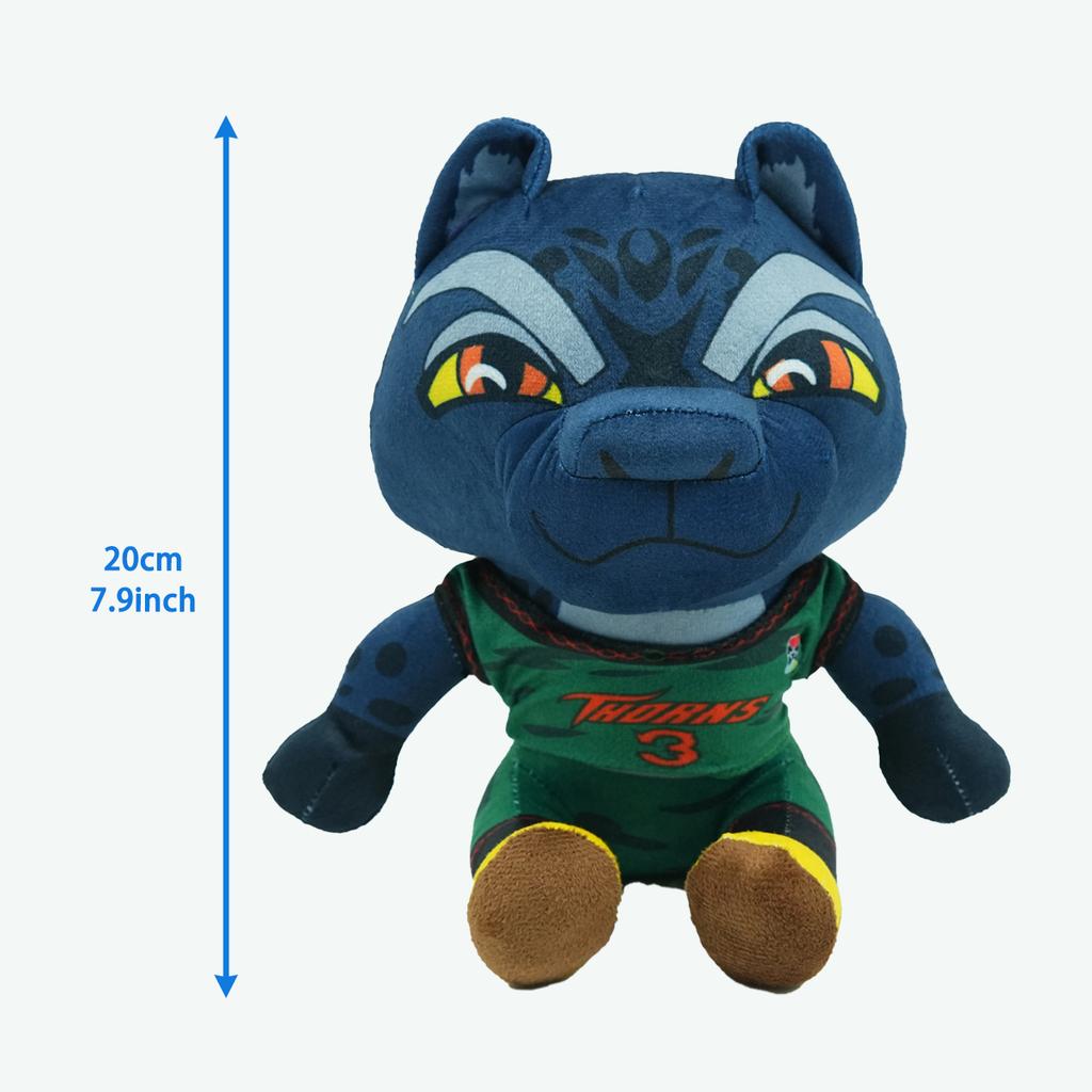 New Goat Plush Toys Cute Will Stuffed Dolls Cartoon Panther Animals Dolls Cool Movie Plushie Children's Day Gifts