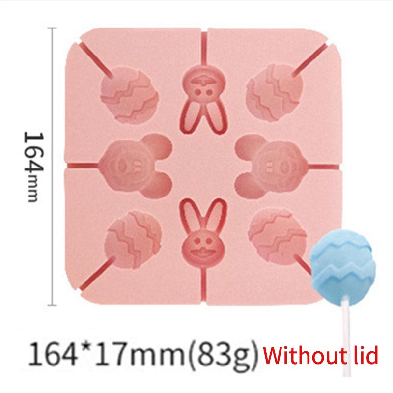 Cat Lollipop Cheese Stick Silicone Mold Butterfly Rabbit Candy Jelly Ice Baking Mold Animal Bear Chocolate Cake Making Set Gift