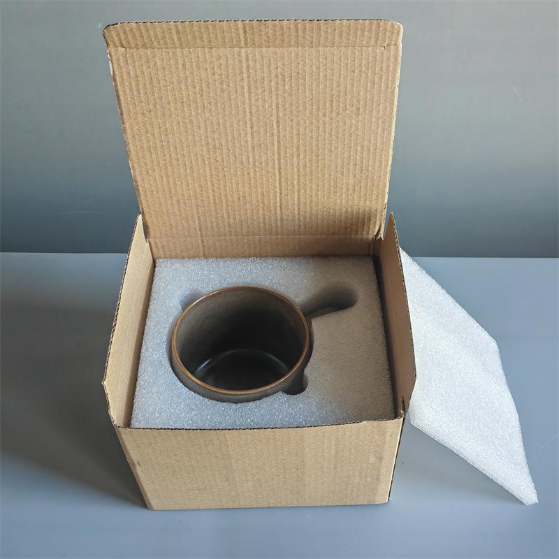 Керамическая чашка для завтрака, высококачественная пара, чашка для воды, грубая керамическая чашка для кофе, ретро-креативная чашка