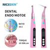 Niceden Беспроводная интеллектуальная стоматологическая терапия корневых каналов NICEDEN 16:1 стандартный угловой наконечник с лампой эндодонтический инструмент эндомотор