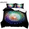 Star Duvet Cover Set Bohemian Star Arrays Bedding Set Astronomical Constellation Double Queen King Size Polyester Qulit Cover