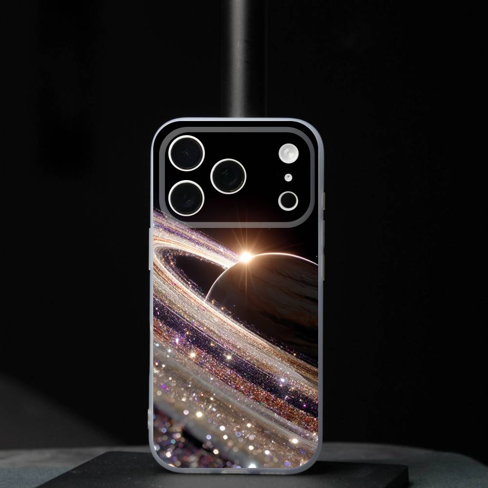 Луна Галактика Вселенная Крутой Для iPhone 11,12,13,14,15,16,17,Pro,Max,Plus,Mini,SE4,E Чехол для телефона Магнитный Для Magsafe Беспроводной