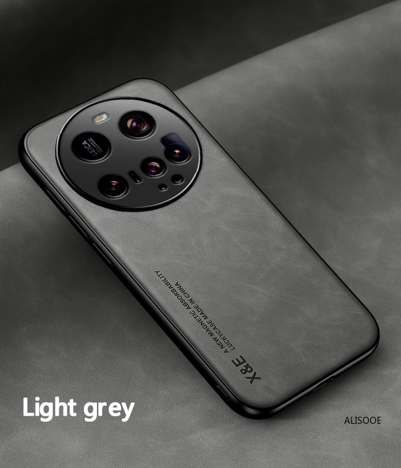 Роскошный кожаный чехол для Xiaomi Mi 15 Ultra 14T, ультратонкий защитный чехол с магнитом для автомобиля для Xiaomi 15 14 13T Pro Capa