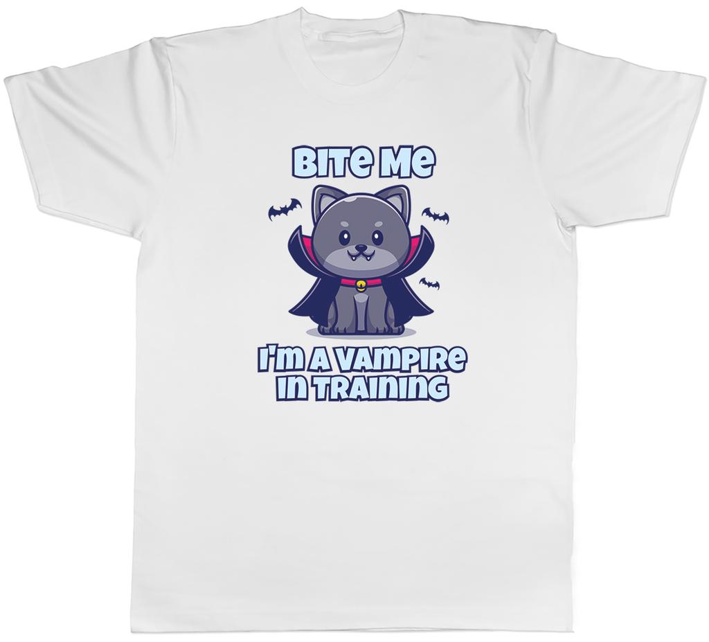 Bite Me Halloween Unisexs TShirt Im a Vampire in Training Unisex Tee Gift