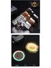 Qunhao Deformable Folding Windproof Lighter - Red Flame, Cool Colorful Lights, Pistol Gyro Design