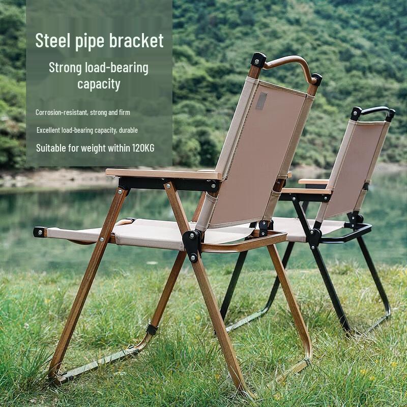 Tri-polar Portable Carbon Steel Folding Camping Table
