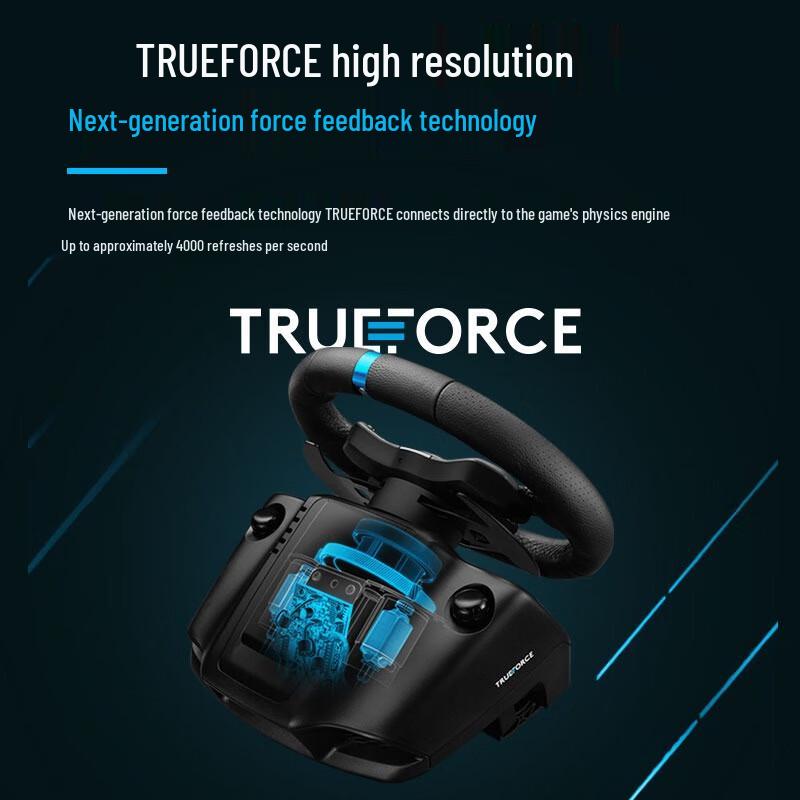 Игровой руль Logitech G923 с педалями