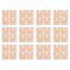 48pcs U Shaped Felt Callus Pads Prevent Rubbing Relieve Pressure Self Adhesive Callus Cushion Pads