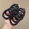 High Elasticity Hair Tie: Versatile Rubber Band Scrunchie for Women & Girls 2025
