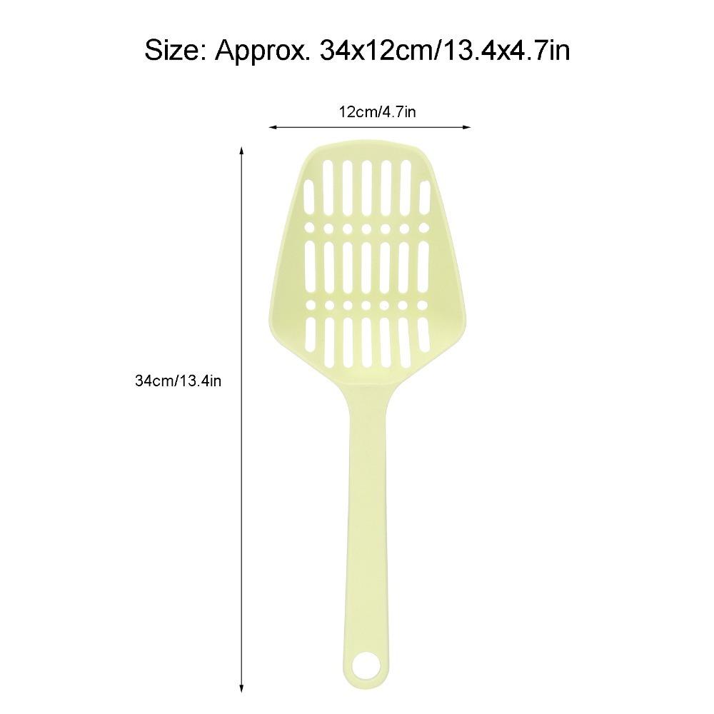 with Back Hook PP Triangle Large Cat Litter Scoop Deep Shovel Cleaning Shovel Tool  Pet Cleaning