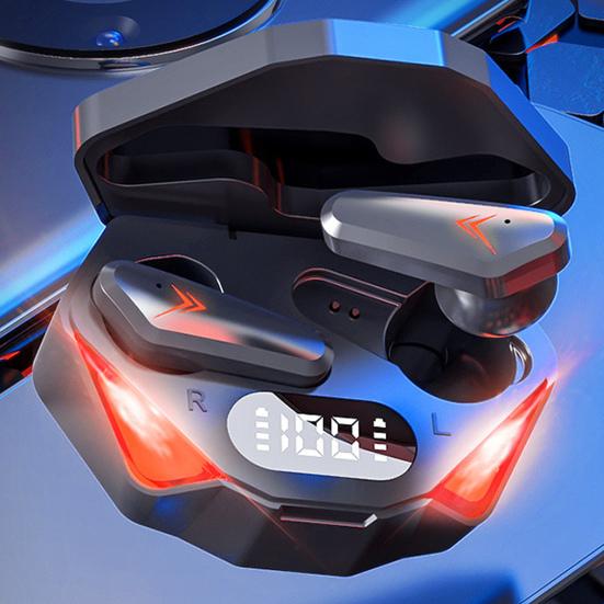 Беспроводные наушники-вкладыши с высоким качеством звука Mega Bass RGB, дышащий светильник, Bluetooth-совместимый, мини-стереоигры 5.1