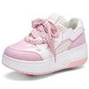 Boys Roller Skate Shoes Boys Shoes with Wheels Sneakers with Wheels Girls Roller Skates Shoes Outdoor Sports Shoes