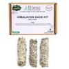 Bless-International Himalayan-Sage-Bay-Leaf-Incense Premium-100%-Natural-and-Organic Handcrafted-4-Inches-Long