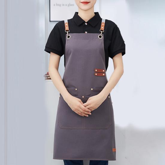 Водонепроницаемый фартук для мужчин и женщин, антижировой Нержавеющий кухонный фартук для шеф-повара, кафе, магазина, официанта, барбекю, кухонные аксессуары