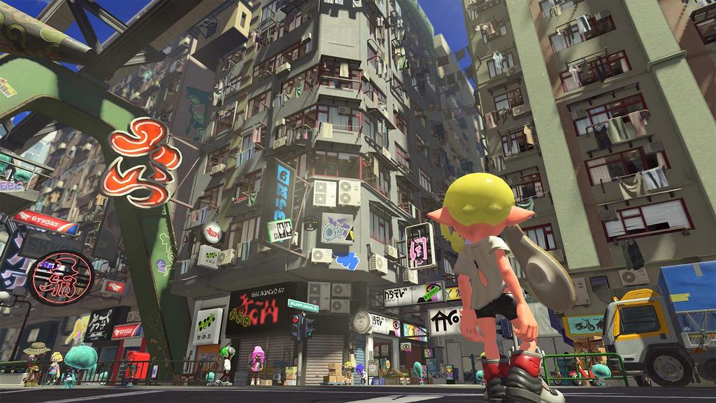 В оригинальной упаковке Splatoon 3 тумблер [Доставленная коробка] - Переключатель (акрил включен)