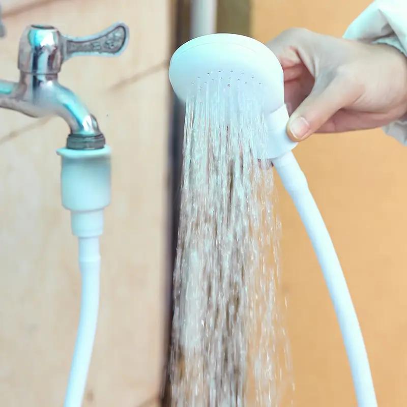 Общежитие Простой Быстросъемный Смеситель Душ Многофункциональный Разъем Шампунь Душ Душевая Лейка для Мытья Домашних Животных