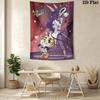 Cuphead vibrant cartoon Pattern Home Decor Tapestry, Wall Hanging, Decorative RV Wall Cloth.XGT0914260