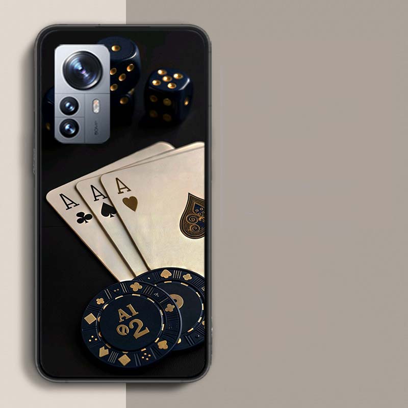 High-Stakes Elegance Casino Luxe Phone Case For Redmi Note 13 Pro Plus 14 Pro+ 12S 12 11S 11T 11E 11 10S 10 9S 9 Xiaomi Capa TPU