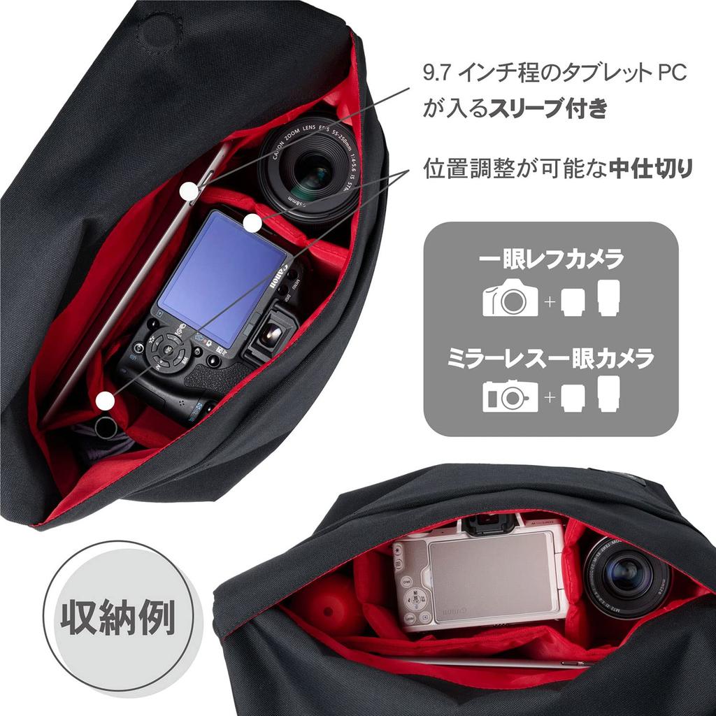 HAKUBA Сумка для камеры Chululu Renew Flap Shoulder Bag M Черная Экологичная сумка из переработанных материалов Повседневный дизайн, идеально подходящий для использования в городе