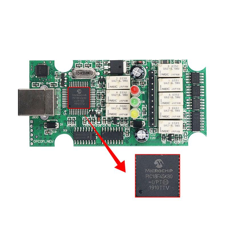 2021 OPCOM 200603a V1.95 firmware forOp OPCOM 2021 with PIC18f45 Chip OBDII Diagnostic Tool OPCOM v1.95 v1.99 v1.70 Opcom
