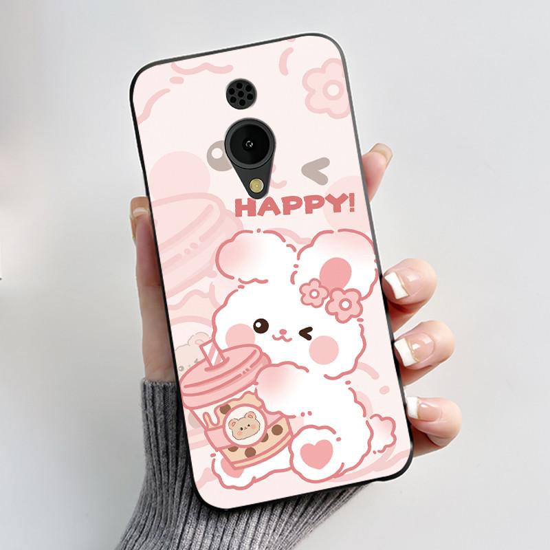 Корпус Для Nokia 150 2G 2023 TA-1582 Чехол Эстетичный Роскошный Милый Крутой Мальчики Девочки Черный Матовый Мягкий ТПУ Полностью Защитная Задняя Крышка