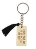 Wooden Key Holder Adult Humor Engraved Key Chain Housewarming Gift