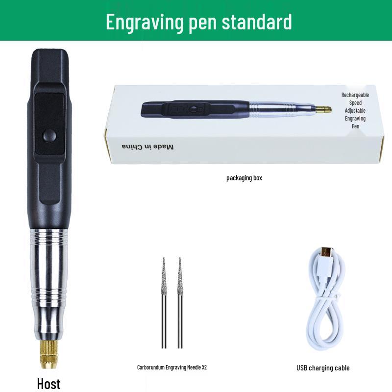 Rechargeable Variable Speed Small Electric Engraving and Polishing Pen
