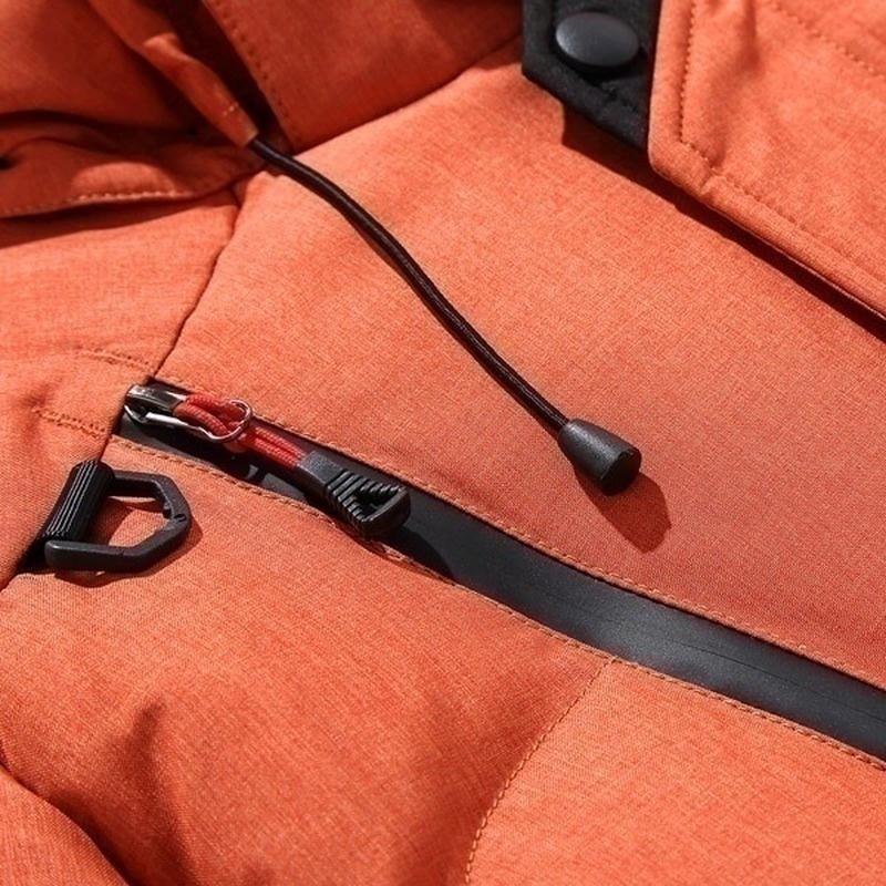 -30 ℃ Зимняя мужская толстая куртка-пуховик, мужская зимняя парка, пальто, мужская теплая зимняя куртка-пуховик, верхняя одежда