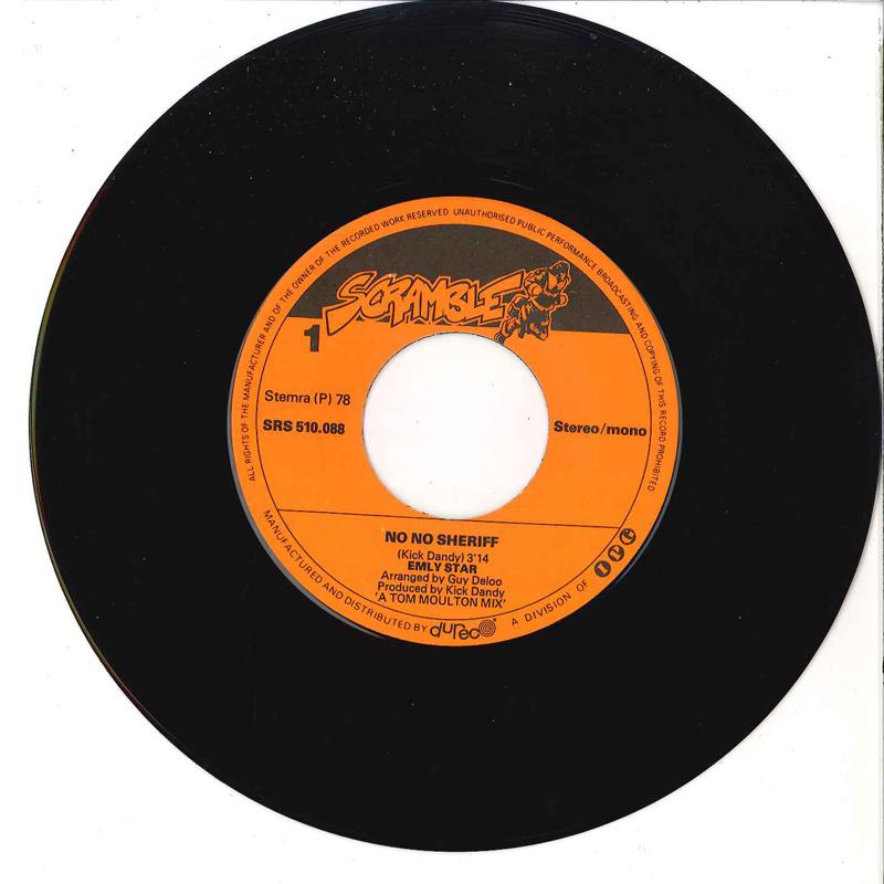 7-дюймовая пластинка EMLY STAR - Нет Нет Шериф / Нет Нет Шериф(Instr SRS510088 SCRAMBLE Неизвестная Танцевальная и Электронная Б/У