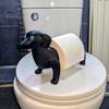Держатель для туалетной бумаги в виде животного, отдельно стоящий держатель для туалетной бумаги в виде мультяшной овцы, 3D-печатный держатель для туалетной бумаги в виде свиньи или кошки для декора ванной комнаты, хранение рулонов салфеток