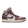 Air Jordan 1 Mid Sky J Mauve Женские кроссовки Фиолетовый Pure-Platinum Sail BQ6472-050