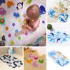 Baby Safety Anti Slip With Sucker PVC Bathtub Mats Shower Pad Bathroom Carpet Bath Mat