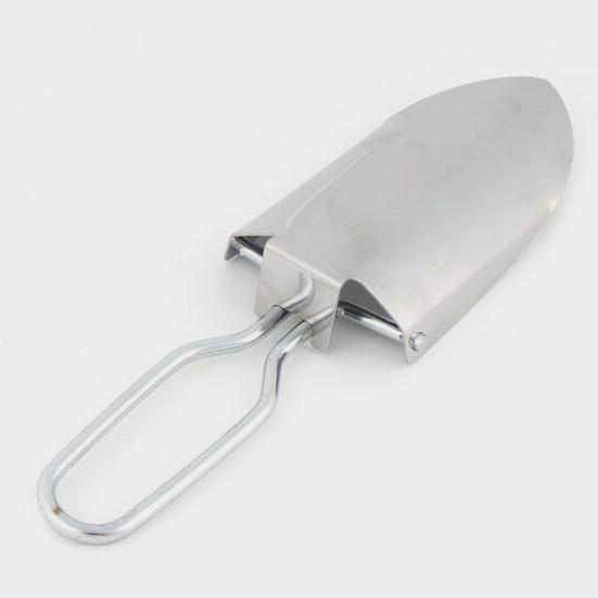 Эргономичная многофункциональная садовая лопата, надежная складная лопата для посадки растений из нержавеющей стали для двора