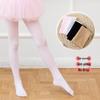 Spring & Summer 60D Velvet Ballet Leggings - Anti-Pilling White Dance Socks for Children