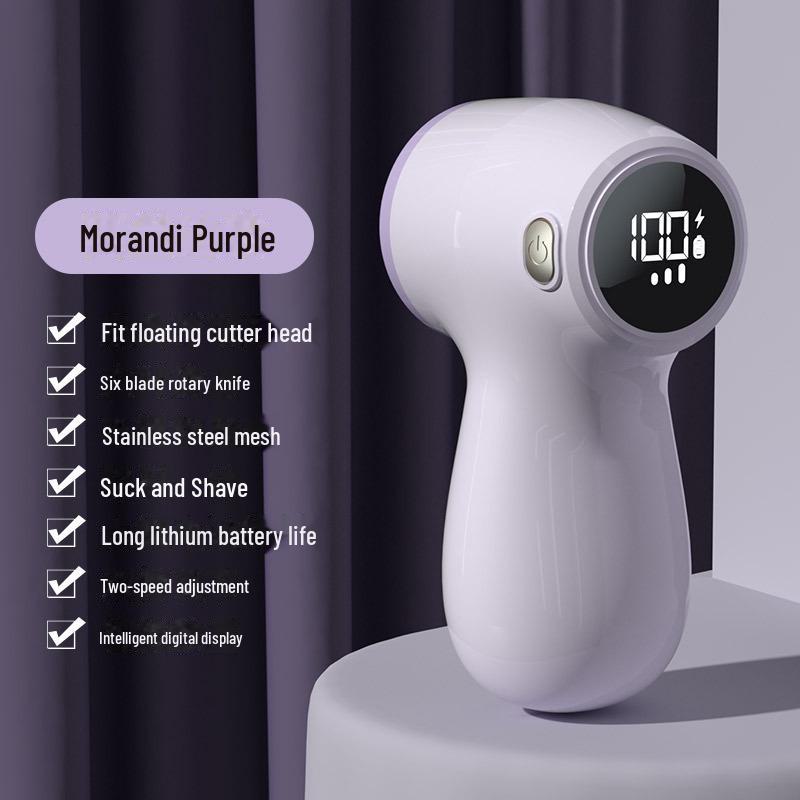 Digital Clothes Lint Remover with Display - Household Lint & Hair Shaver.