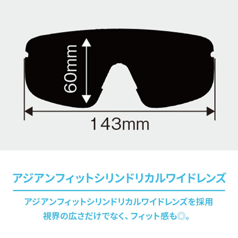 Sunglasses FA2 Crystal Silver Clear Photochromic [OGK Kabuto] Clear/NXT