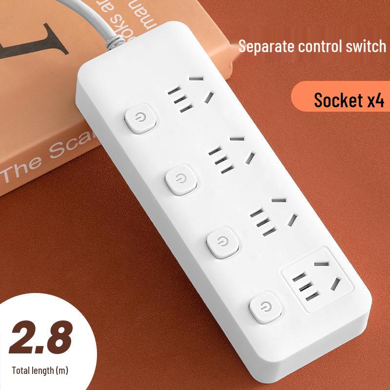 Умная USB-розетка с выключателем и розеткой - Новый национальный стандарт удлинителя