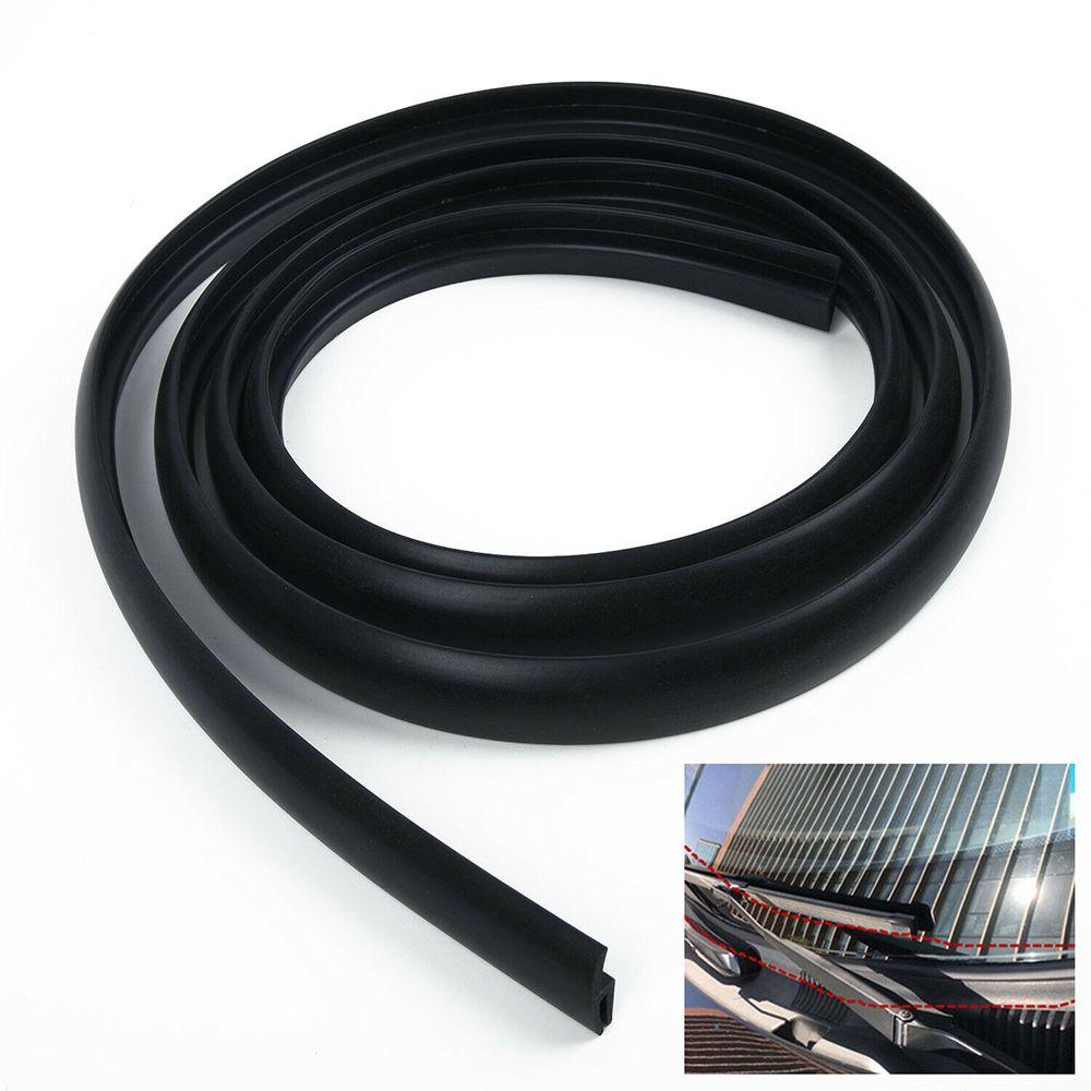 Wiper Cover Car Ageing Rubber Seal Strip Water Diversion Trim Moulding Under Front Windshield Panel