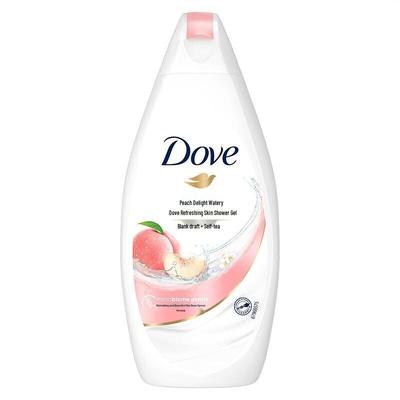Гель для душа Dove с ароматом персика и белого чая