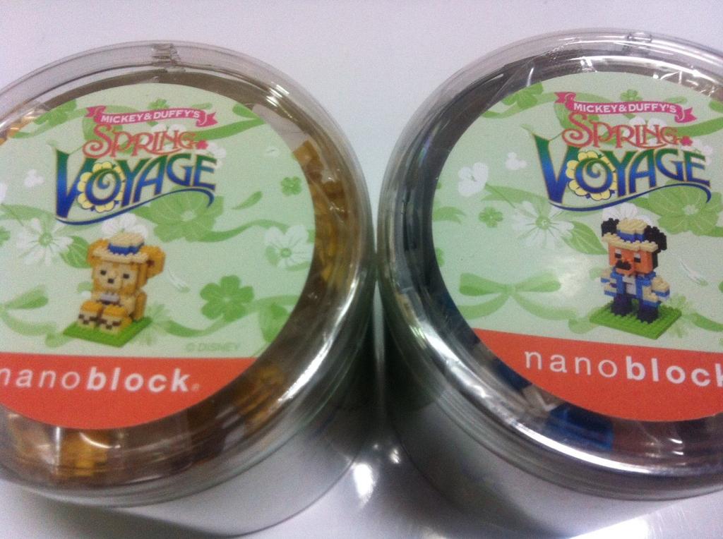 2014 Весенний Вояж Nanoblock Duffy Mickey Набор из 2 видов