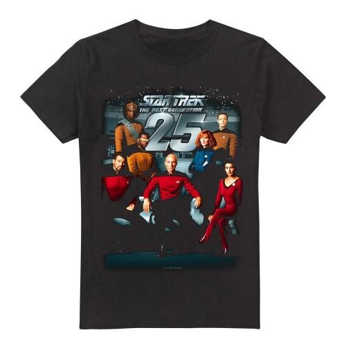 Star Trek Mens 25th Anniversary T-Shirt