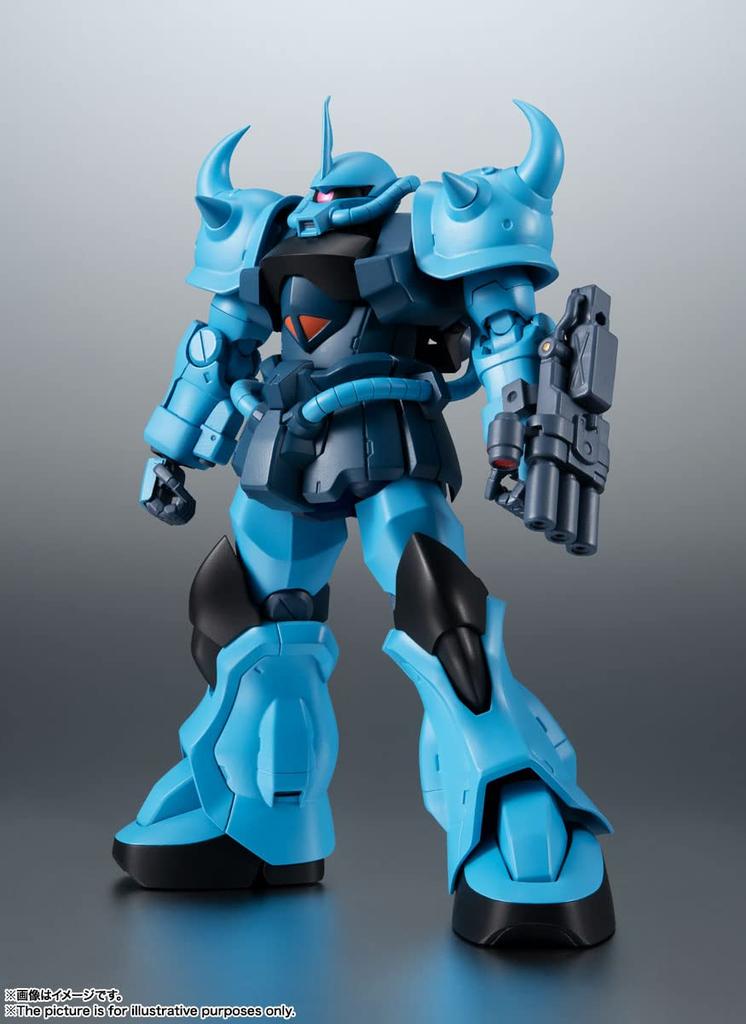 TAMASHII NATIONS ROBOT Spirits Mobile Suit Gundam 08th MS Platoon Gouf Custom 125 мм окрашенная подвижная фигурка BAS63455 [SIDE MS] MS-07B-3 ver.. АНИМЕ.